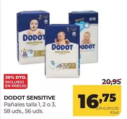 Dodot - Sensitive Pañales