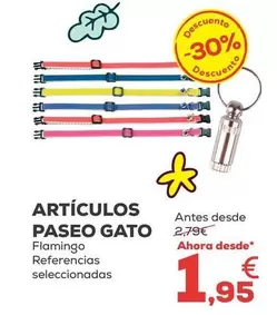 Flamingo - Articulos Paseo Gato 