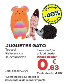 Juguetes Gato