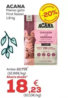 Acana - Pienso Gato First Fesast