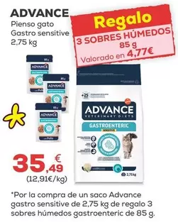 Advance - Pienso Gato Gastro Sensitive