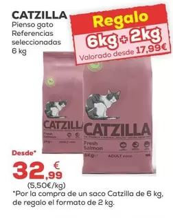 Catzilla - Pienso Gato 