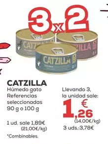 Catzilla - Humedo Gato Referencias Seleccionadas