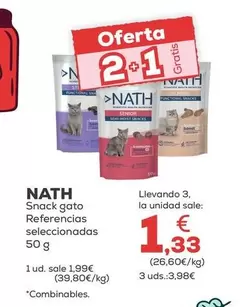 Nath - Snack Gato Referencias Seleccionadas