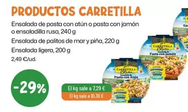 Carretilla - Productos
