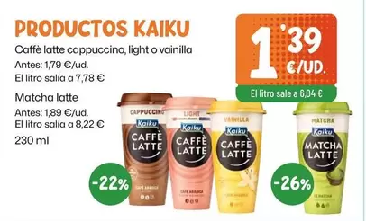 Kaiku - Productos