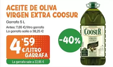 Coosur - Aceite De Oliva Virgen Extra