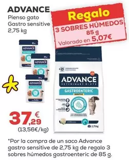 Advance - Pienso Gato Gastro Sensitive
