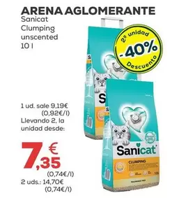 Sanicat - Arena Aglomerante