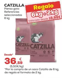 Catzilla - Pienso Gato