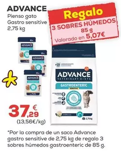 Advance - Pienso Gato Gastro Sensitive