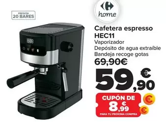 Cafetera Espresso HEC11