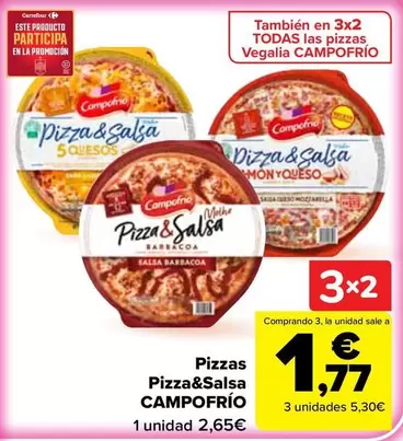 Campofrío - Pizzas Pizza&Salsa 