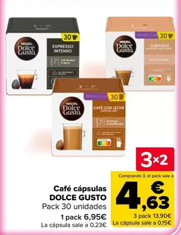 Dolce Gusto - Cafe Capsulas