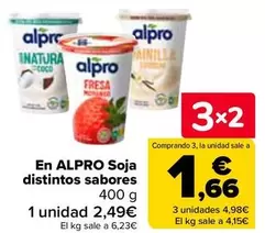 Alpro - En Soja Distintos Sabores