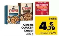 Quaker - Cereals Cruesli