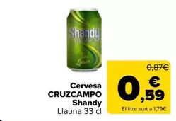 Cruzcampo - Cervesa Shandy