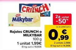 milkybar - Rajoles Crunch O Milkybar