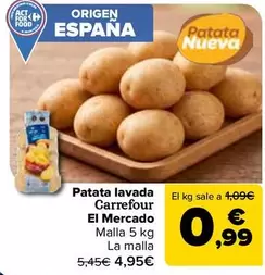 carrefour - Patata Lavada