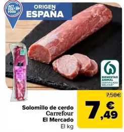 Carrefour - Solomillo De Cerdo El Mercado