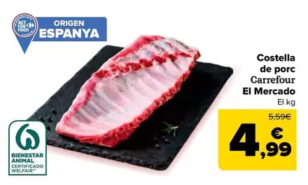 carrefour - Costella De Porc El Mercado