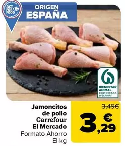 Carrefour El Mercado - Jamoncitos De Pollo
