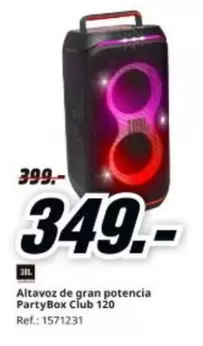 Altavoz De Gran Potencia Club 120