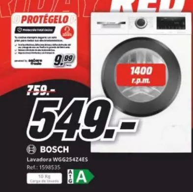 Bosch - Lavadora WGG254Z4ES