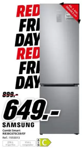 Samsung - Combi Smart Rb38c67c363ef