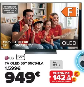 LG - TV Oled 55" 55C54LA