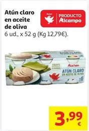 Alcampo - Atun Claro En Aceite De Oliva