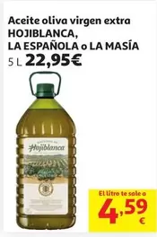 Aceite Oliva Virgen Extra Hojiblanca 5l.                    