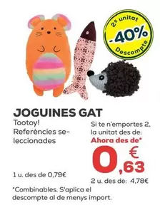 Juguetes Gato