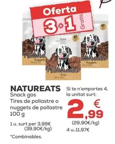 Naturals - Snack Perro Tiras De Pollo O Nuggets De Pollo