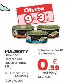 Majesty - Humedo Gato Referencias Seleccionadas