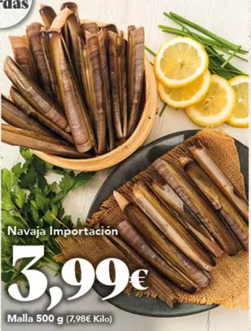 Navaja Importación