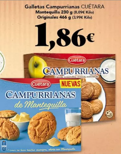 Cuétara - Galletas Campurrianas
