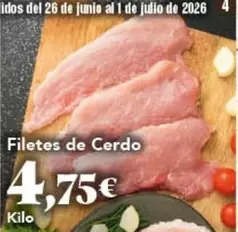 Filetes De Cerdo