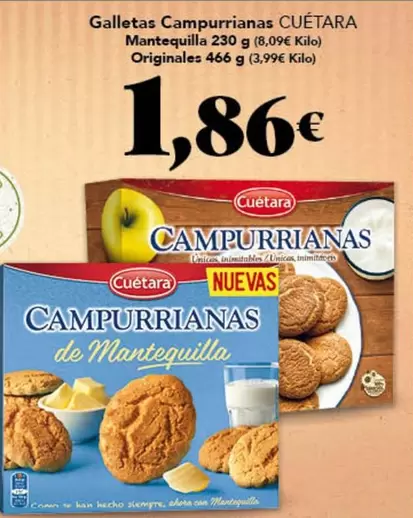 Cuétara - Galletas Campurrianas