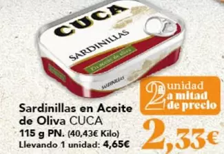 Cuca - Sardinillas En Aceite De Oliva