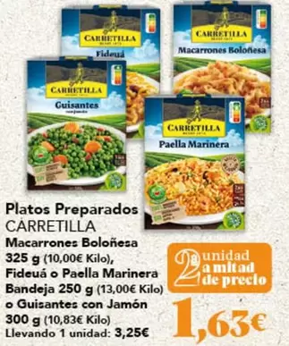 Carretilla - Platos Preparados