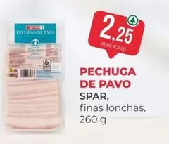 Spar - Pechuga De Pavo