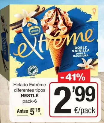 Nestlé - Helado Extreme