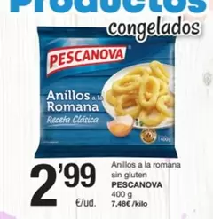 Pescanova - Anillos A La Romana Sin Gluten
