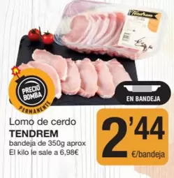 Tendrem - Lomo De Cerdo