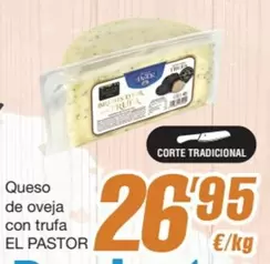 El Pastor - Queso De Oveja Con Trufa
