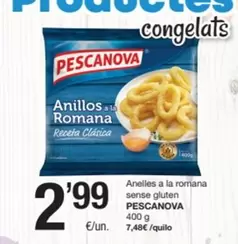 Pescanova - Anelles A La Romana Sense Gluten