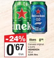 Heineken - Cervesa Original O 0,0%