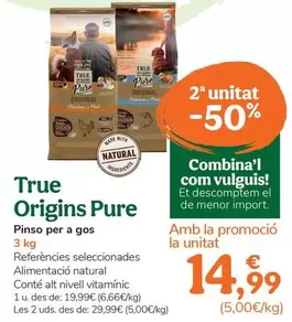 True Origins - Pure Pienso Para Perro 