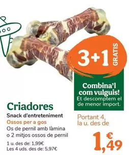 Criadores - Snack De Entrenimiento